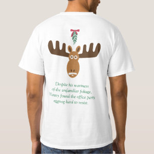Moose Head_Mooseltoe & Eggnog T-Shirt