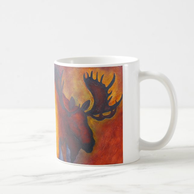 Moose Head Mug (Right)