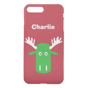 Moose Head Pop Art custom name phone cases