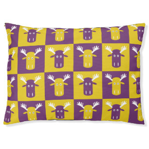 Moose Head Pop Art dog beds