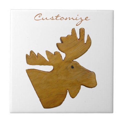 Moose Head Thunder_Cove Ceramic Tile