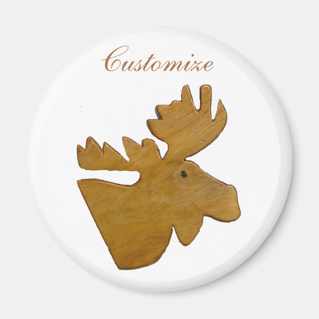 Moose Head Thunder_Cove Magnet (Front)