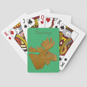 Moose Head Thunder_Cove Poker Cards