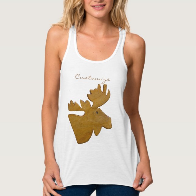 Moose Head Thunder_Cove  Tank Top (Front)