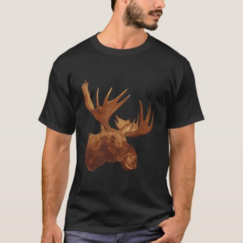 Moose Hoodie T_Shirt