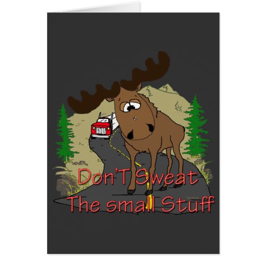 Moose humor cards (Front)
