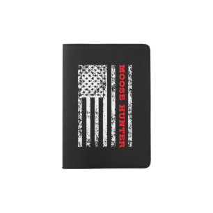 Moose Hunter Classic Passport Holder
