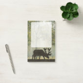 Moose in Forest Illustration Post-it Notes (Office)
