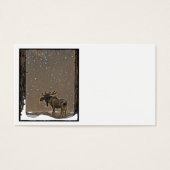 Moose in Snow (Front)