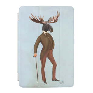 Moose In Suit Full 2 iPad Mini Cover