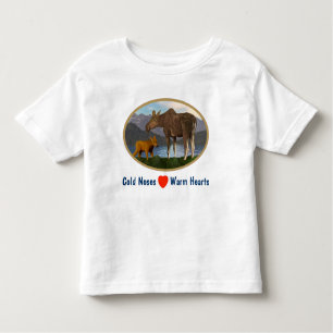 Moose in the Meadow Toddler T-shirt
