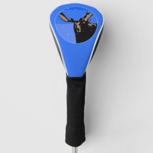 Moose in Winter - Original Wildlife Art Golf Head Cover