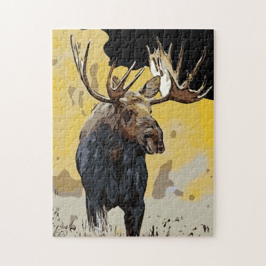 MOOSE JIGSAW PUZZLE