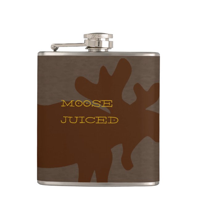 Moose Juiced Flask (Front)