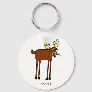Moose Keychain