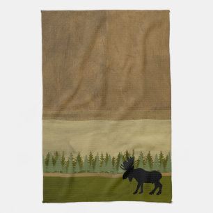 Moose Kitchen Towel