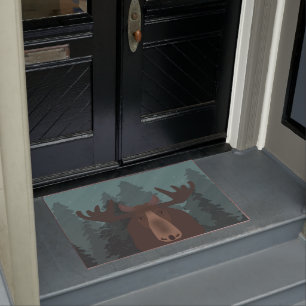 Moose Large Doormat