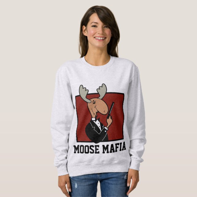 MOOSE MAFIA, Funny T-shirts (Front Full)