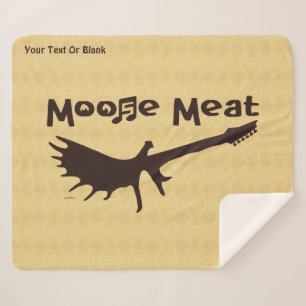 Moose Meat Rock Band Fleece Blanket