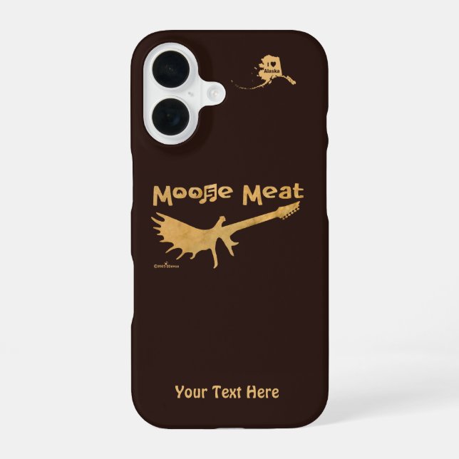 Moose Meat Rock Band iPhone Case (Back)