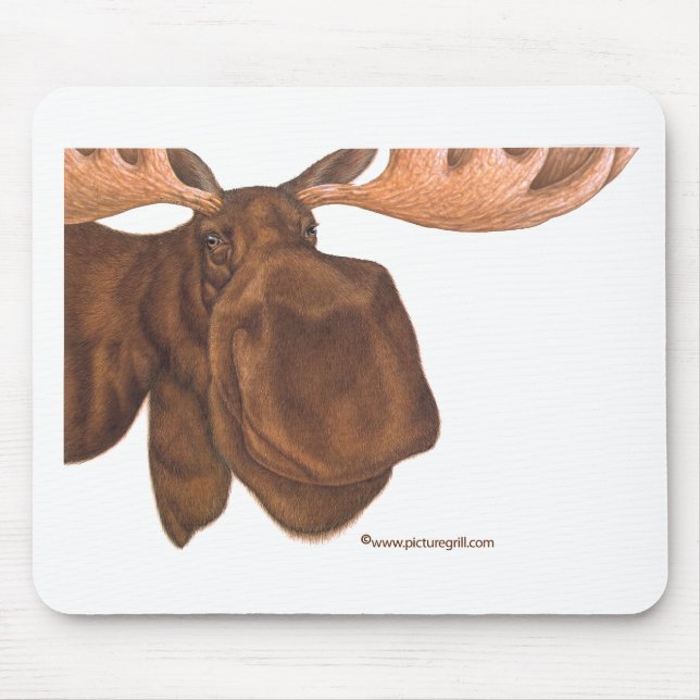 moose mouse pad (Front)
