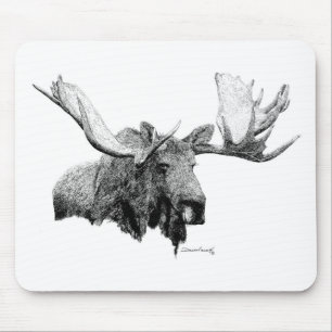 Moose Mouse Pad