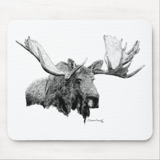 Moose Mouse Pad