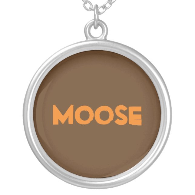 Moose Necklace (Front)