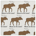 Moose on the Loose! Fabric