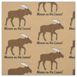 Moose on the Loose! Fabric