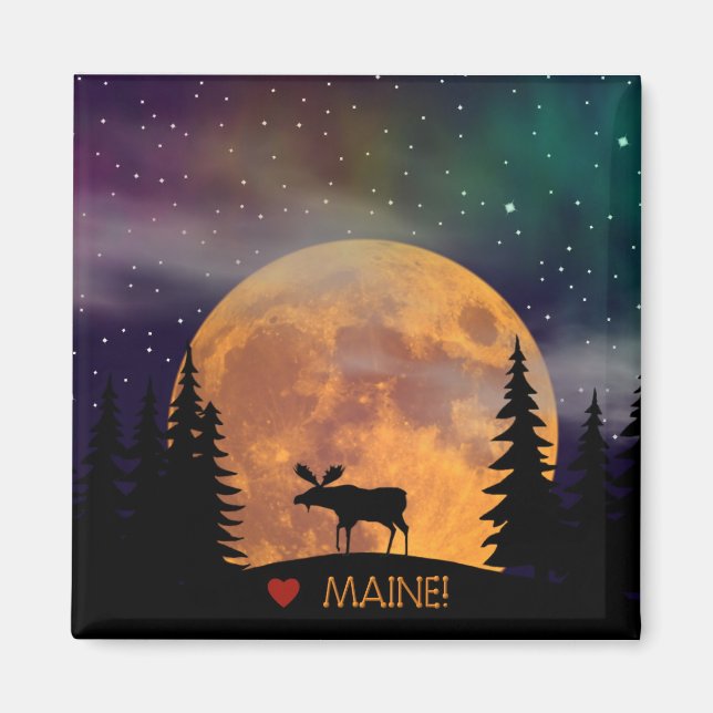 Moose on the Loose Magnet (Front)