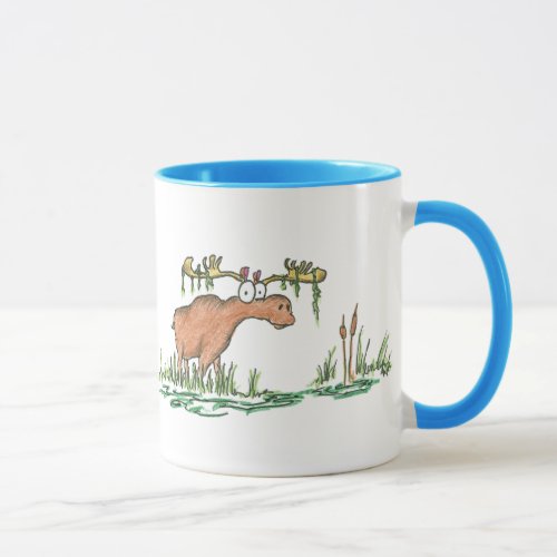 Moose on the loose mug