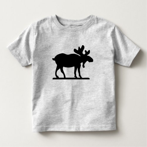 Moose on the Loose Toddler T_shirt