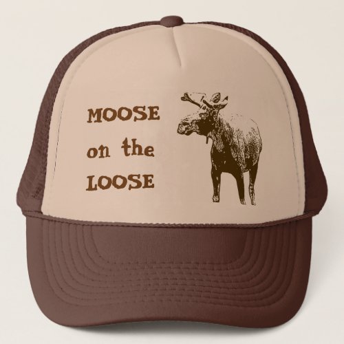 Moose on the Loose Trucker Hat