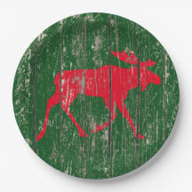 Moose on Your Color Weathered Wood