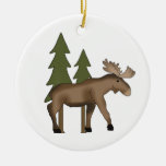 Moose Ornament at Zazzle