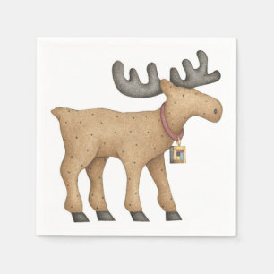 Moose Paper Napkins