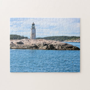 Moose Peak Lighthouse, Maine Jigsaw Puzzle