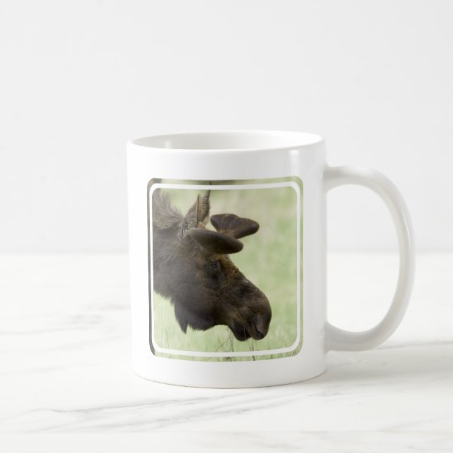 Moose Photo Coffee Mug (Right)