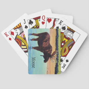 Moose Playing Cards