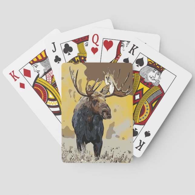 MOOSE POKER CARDS (Back)
