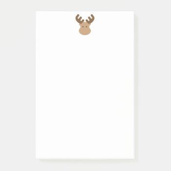 Moose Post-it Notes by imaginarystory at Zazzle