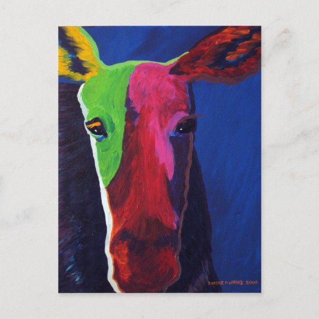 moose postcard (Front)