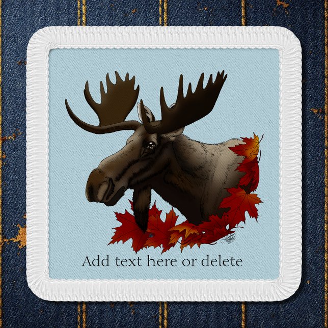 Moose Red Maple Leaves Patch (Creator Uploaded)