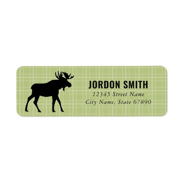 Moose Return Address Labels (Front)