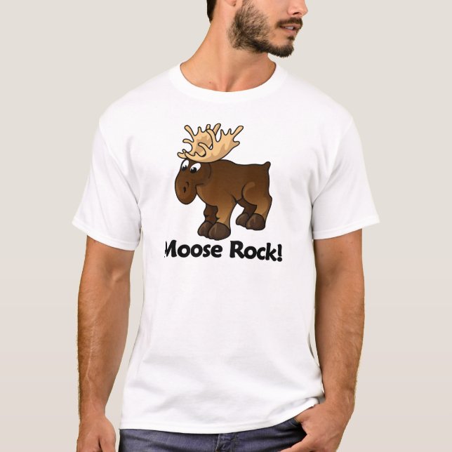 Moose Rock! T-Shirt (Front)