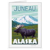 Moose Scene - Juneau, Alaska (Front)