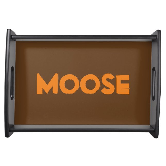 Moose Serving Tray (Front)