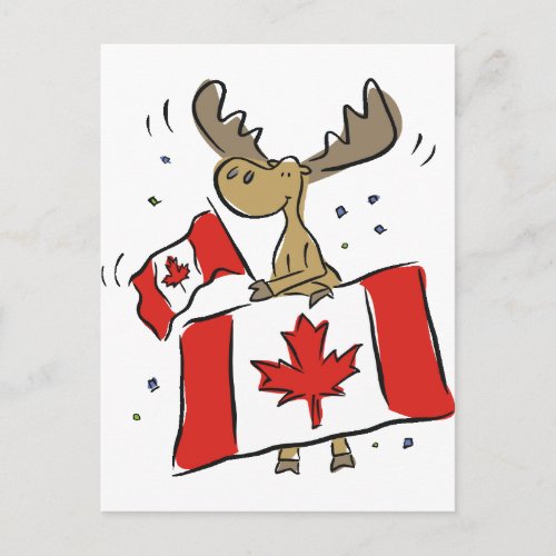 Moose Shirts and Gifts 86 Postcard