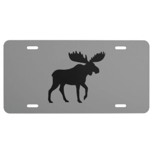 Moose License Plates | Zazzle